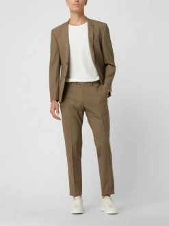 Bestpreis ? Roy Robson Slim Fit Anzug Mit 2-Knopf-Sakko - Camel ?