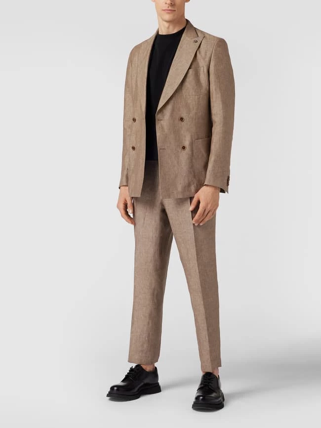 Neu ? CG - Club Of Gents Sakko Aus Leinen - Hellbraun ?