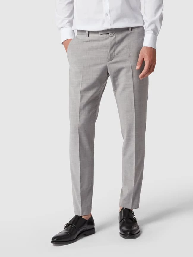 Bester Verkauf ? Strellson Slim Fit Anzughose Mit Stretch-Anteil 'Flex Cross' - Hellgrau ? – Bild 4