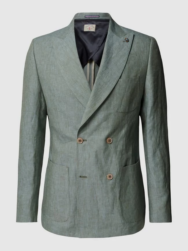 Brandneu ? CG - Club Of Gents Sakko Aus Leinen - Hellblau ? – Bild 2