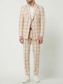 Neu ? CG - Club Of Gents Slim Fit Sakko Mit 2-reihiger Knopfleiste Modell 'Clement' - 'Savile Row' - Beige ?