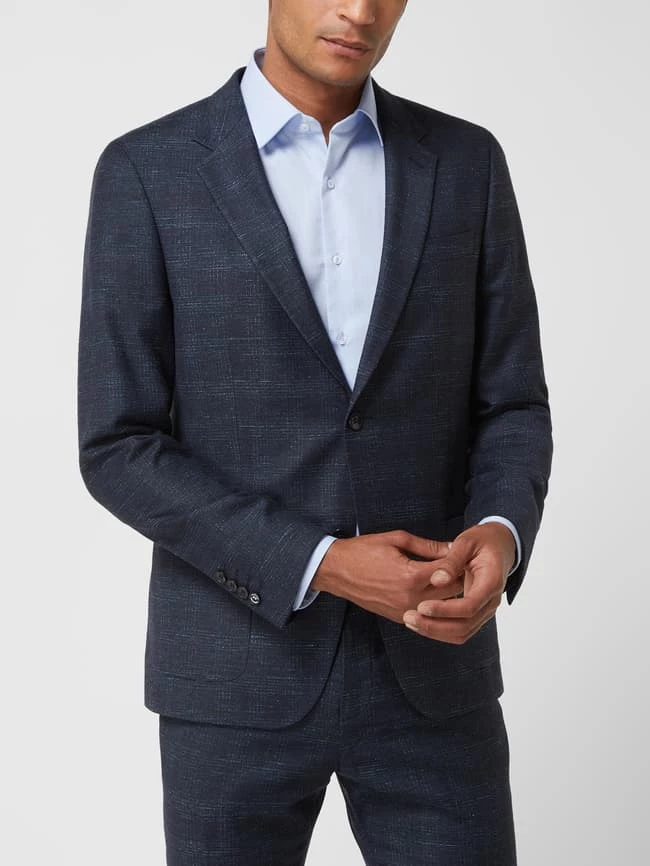 Bestes Angebot ? Strellson Slim Fit 2-Knopf-Sakko Mit Stretch-Anteil Modell 'Arndt' - Marineblau ✔️ – Bild 4