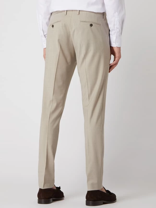 Brandneu ? Cinque Regular Fit Anzughose Mit Schurwoll-Anteil Modell 'Cimonopoli' - Sand ? – Bild 5