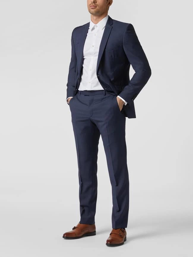 Bester Verkauf ? Strellson 2-Knopf-Sakko Mit Fallendem Revers - Marineblau ?