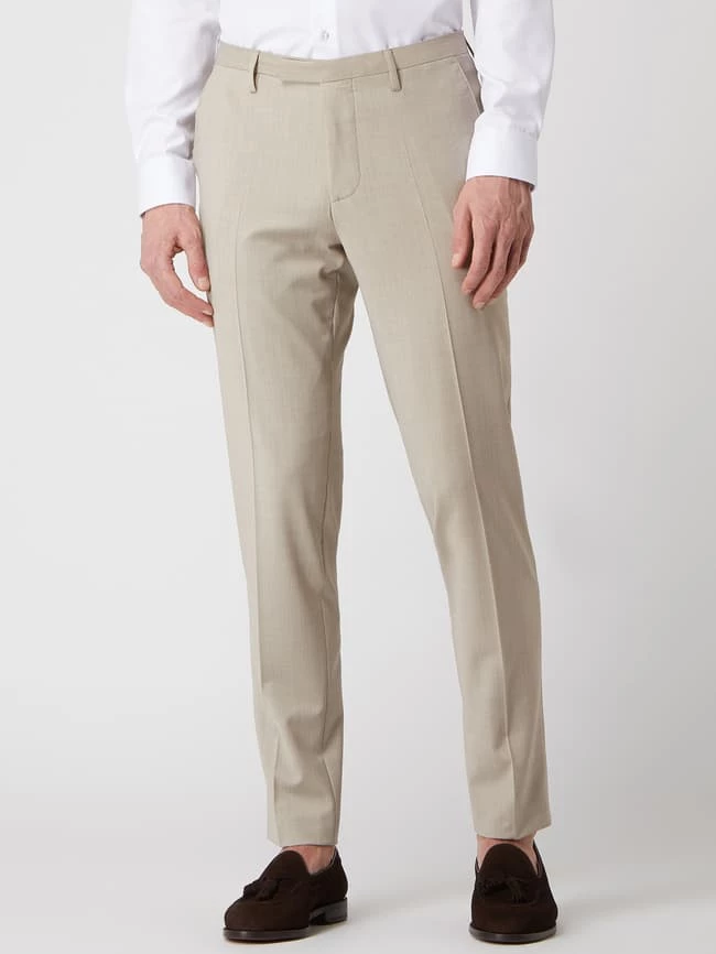 Brandneu ? Cinque Regular Fit Anzughose Mit Schurwoll-Anteil Modell 'Cimonopoli' - Sand ? – Bild 4