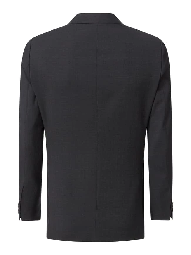 Schlussverkauf ? CG - Club Of Gents Slim Fit 2-Knopf-Sakko Mit Stretch-Anteil Modell 'Caden' - Dunkelgrau ? – Bild 3