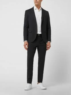 Angebote ⭐ Matinique Slim Fit 2-Knopf-Sakko Aus Jersey Modell 'Mageorge' - Schwarz ⌛