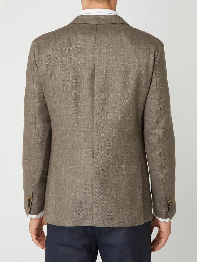 Brandneu ? CG - Club Of Gents Tailored Fit 2-Knopf-Sakko Mit Woll-Anteil Modell 'Austin' - Beige ? – Bild 6