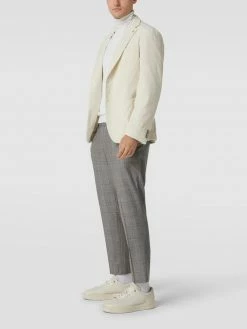 Aktion ? BOSS Anzughose Mit Allover-Muster Modell 'Perin' - Hellgrau ?