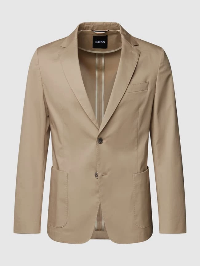 Top 10 ? BOSS Slim Fit Anzug Modell 'Hanry' - Beige ⭐ – Bild 2