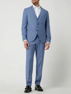 Coupon ? Cinque Regular Fit 2-Knopf-Sakko Mit Schurwoll-Anteil Modell 'Cimonopoli' - Hellblau ?