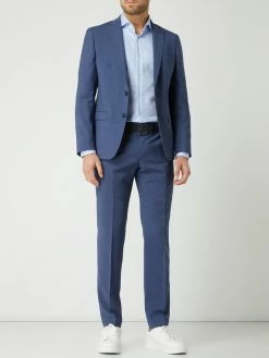 Großhandel ? Roy Robson Anzughose Aus Schurwolle 'Techno Suit' - Blau ?