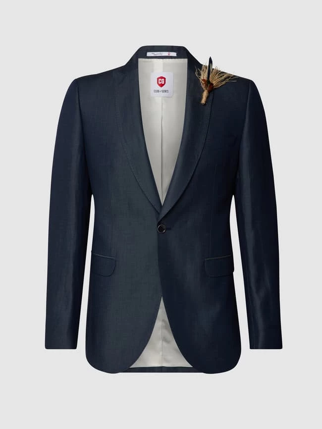 Angebote ? CG - Club Of Gents Sakko Mit Reverskragen - Blau ? – Bild 2