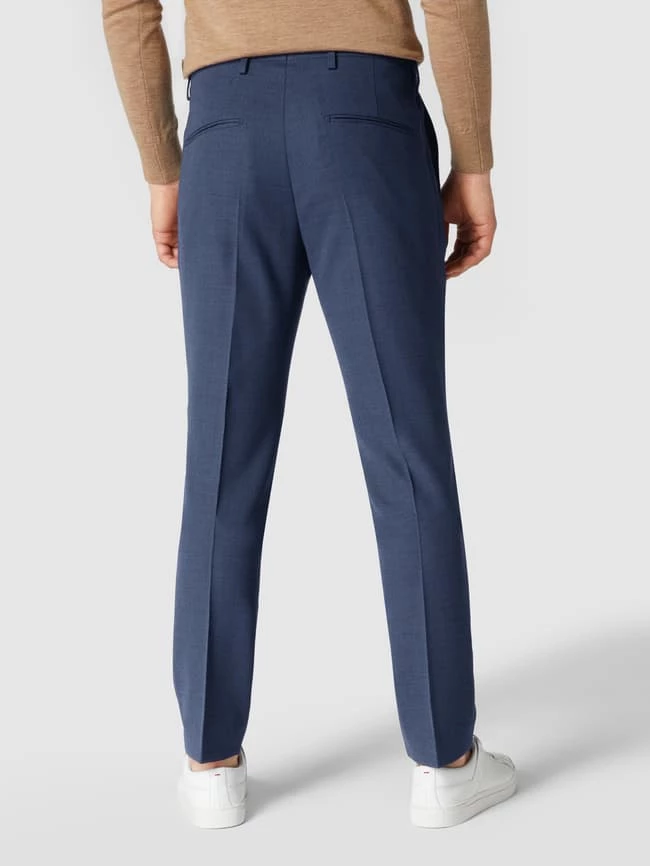 Am billigsten ? Tiger Of Sweden Regular Fit Anzughose 'Traveler' Mit Stretch-Anteil Modell 'Thodd' - Blau ? – Bild 5