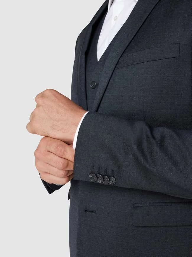 Blitzangebot ? Matinique Slim FIt 2-Knopf-Sakko Mit Stretch-Anteil Modell 'George' - Anthrazit ? – Bild 3