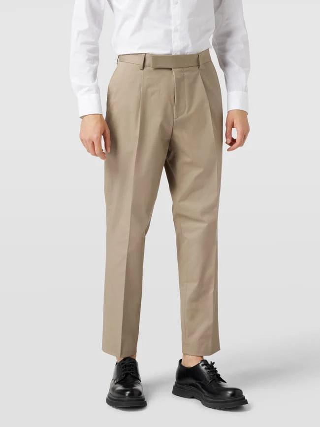 Top 10 ? BOSS Slim Fit Anzug Modell 'Hanry' - Beige ⭐ – Bild 7