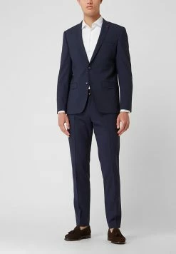 Neu ? Roy Robson Slim Fit Anzug Mit Schurwoll-Anteil - Marineblau ?