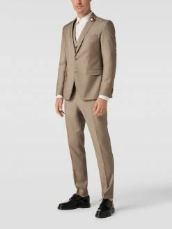 Rabatt ⌛ CG - Club Of Gents Slim Fit 2-Knopf-Sakko Mit Zier-Detail - Beige ?