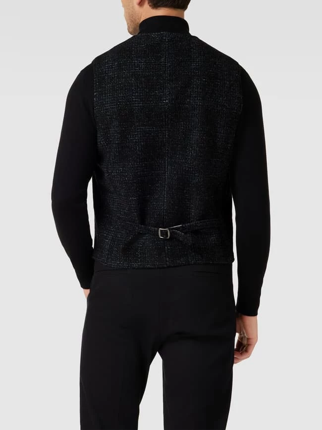 Am billigsten ? CG - Club Of Gents Weste Mit Label-Detail Modell 'Mosley' - Marineblau ? – Bild 5