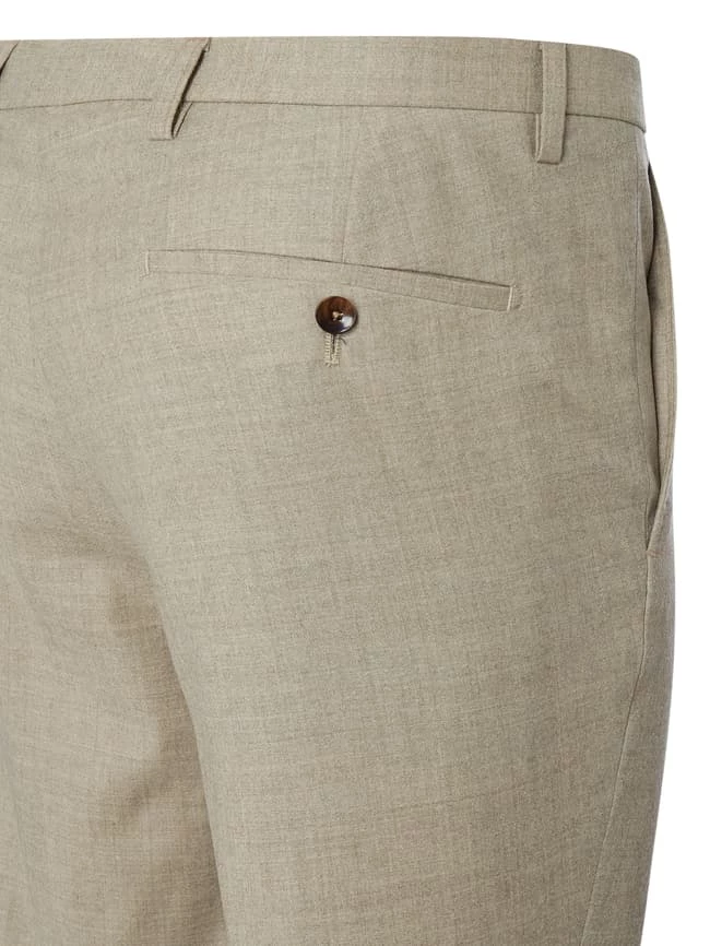 Bester Verkauf ? CG - Club Of Gents Anzughose Aus Schurwolle - Taupe ? – Bild 6