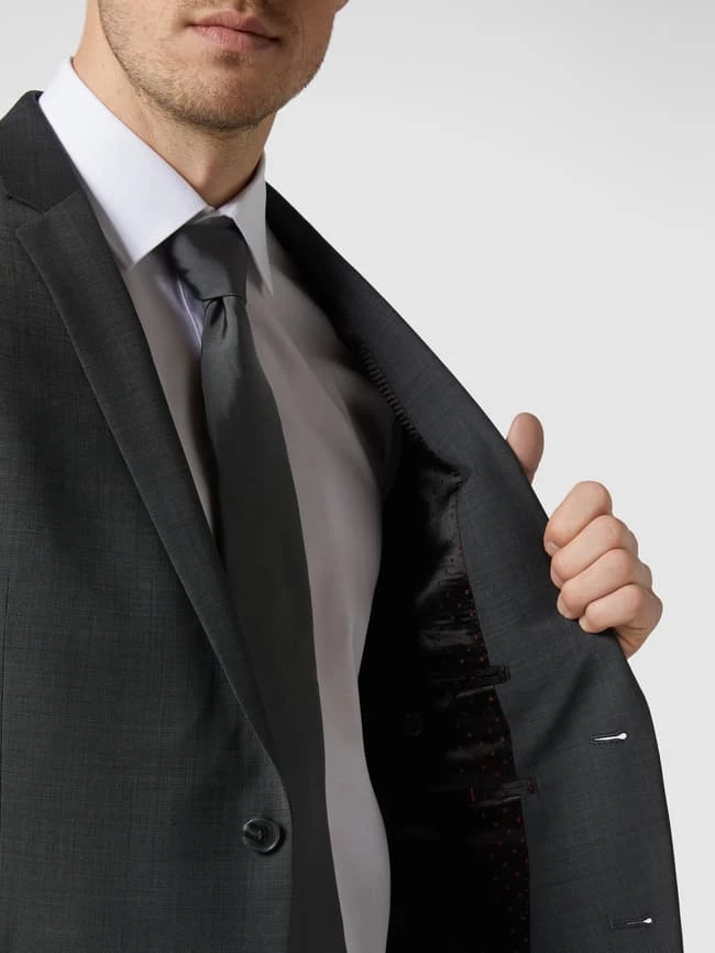 Bestes Angebot ? Cinque Slim Fit Anzughose Mit Stretch-Anteil Modell 'Piet' - 'Drynamic' - Dunkelgrau ? – Bild 3