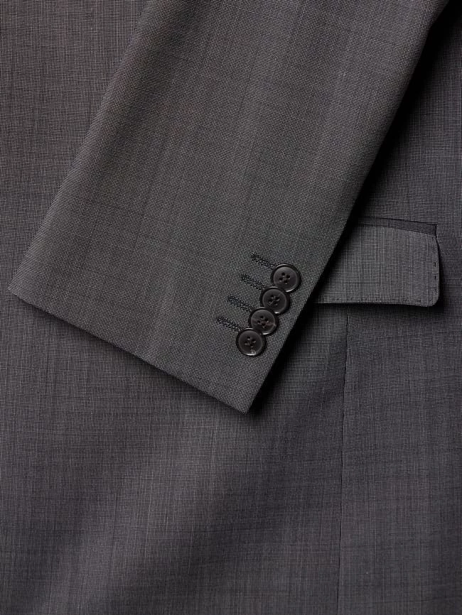 Blitzangebot ? S.Oliver BLACK LABEL Slim Fit 2-Knopf-Sakko Mit Stretch-Anteil - Dunkelgrau ⭐ – Bild 2