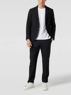 Besorgen ? Tommy Hilfiger Anzug Mit Anstecknadel Modell 'MAN CONSTRUCTED SUIT' - Dunkelblau ?