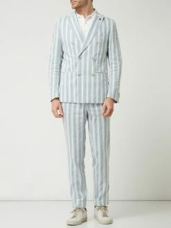 Bestes Angebot ⭐ CG - Club Of Gents Slim Fit Sakko Mit 2-reihiger Knopfleiste - ‘Savile Row’ - Hellblau ?