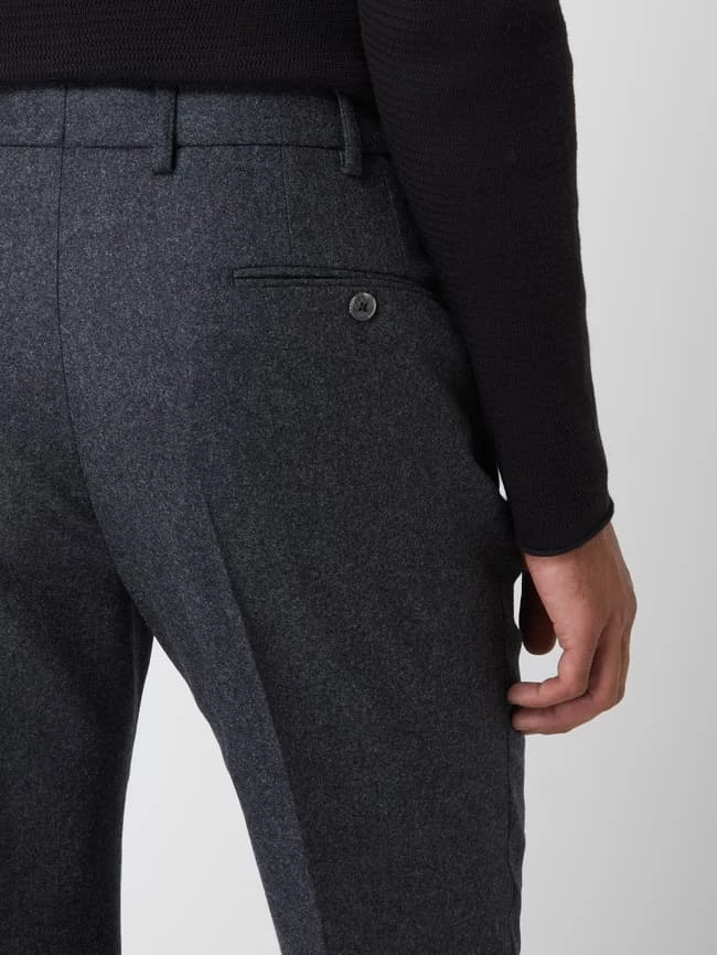 Blitzangebot ✨ Hiltl Anzughose Aus Schurwolle Modell 'Milano' - Anthrazit ❤️ – Bild 3