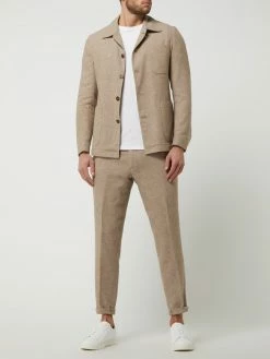 Besorgen ⭐ CG - Club Of Gents Slim Fit 1-Knopf-Sakko Mit Stretch-Anteil Modell 'Parker' - Beige ?