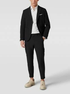 Großhandel ? Cinque 2-Knopf-Sakko Mit Reverskragen Modell 'CiDrago' - Marineblau ?