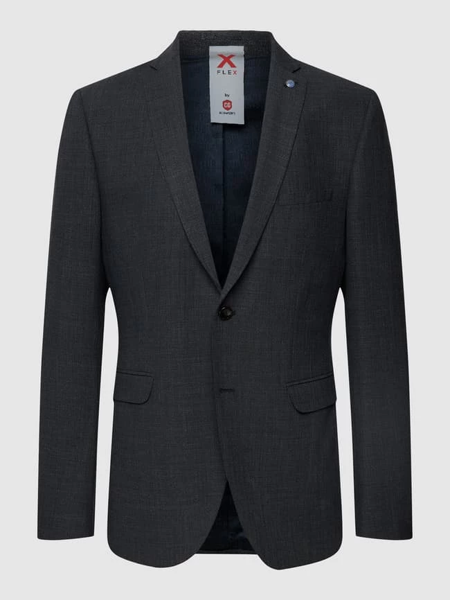 Angebote ? CG - Club Of Gents Sakko Mit Label-Details Modell 'Colvin' - Mittelgrau ⌛