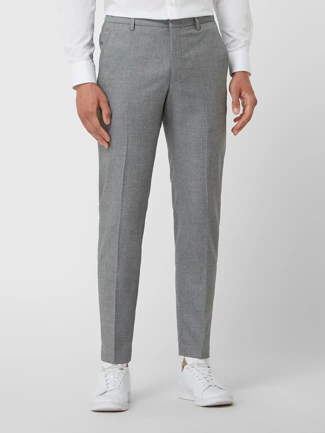 Rabatt ? Pierre Cardin Anzughose Mit Stretch-Anteil Modell 'Rick' - Hellgrau ? – Bild 4