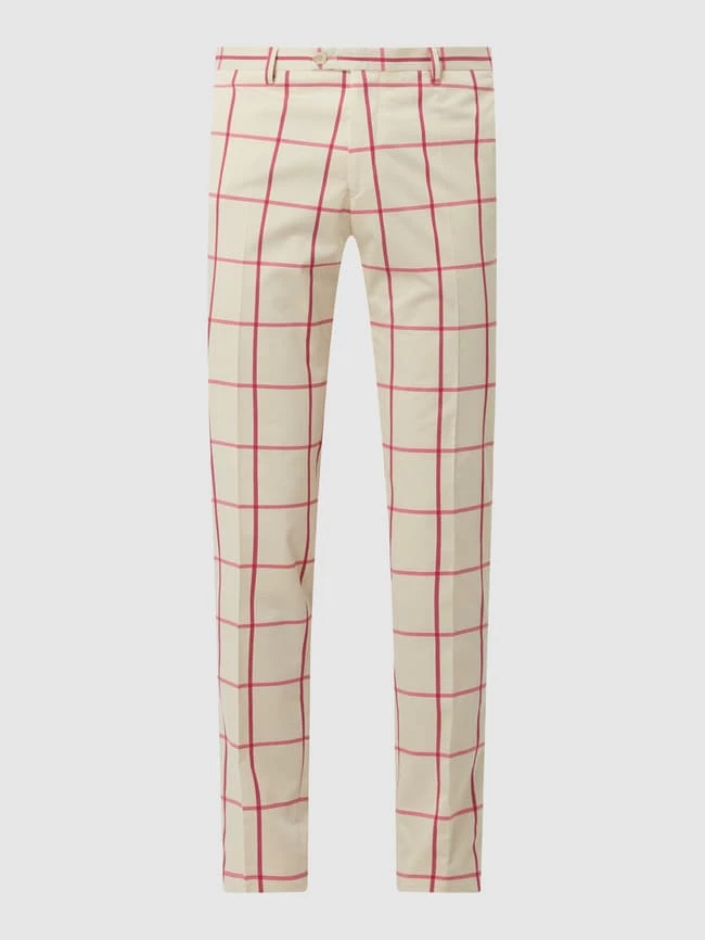 Schlussverkauf ⌛ CG - Club Of Gents Anzughose Mit Stretch-Anteil Modell 'Cruz' - Beige ? – Bild 2