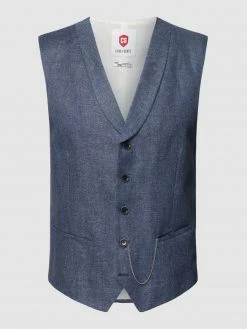 Beste Bewertungen von ? CG - Club Of Gents Weste Mit Schalkragen - Blau ?