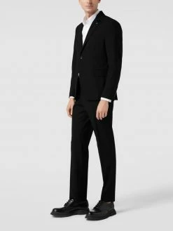 Rabatt ? Tommy Hilfiger Anzug Mit Anstecknadel Modell 'MAN CONSTRUCTED SUIT' - Schwarz ?