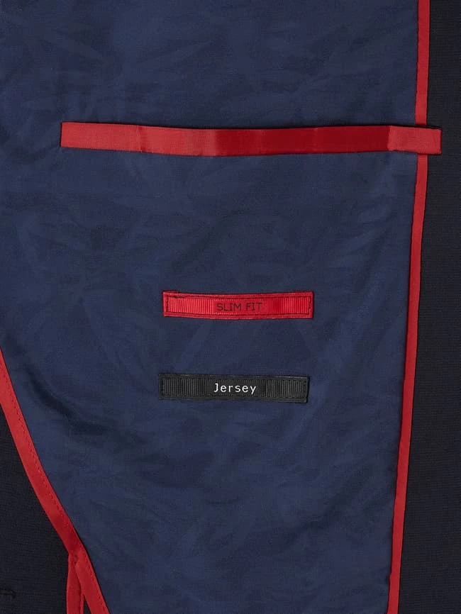 Beste Bewertungen von ? Roy Robson Slim Fit Anzug Aus Jersey - Dunkelblau ? – Bild 9