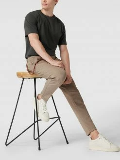 Neu ? CG - Club Of Gents Stoffhose Mit Hahnentrittmuster - Beige ?