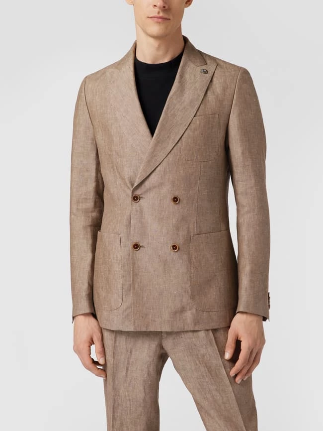 Neu ? CG - Club Of Gents Sakko Aus Leinen - Hellbraun ? – Bild 4