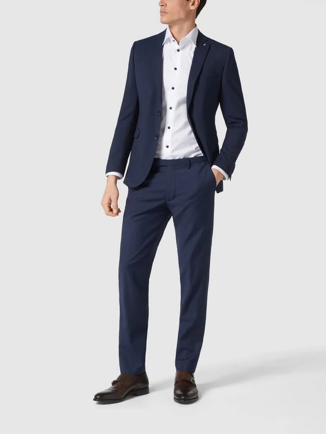 Coupon ? Cinque Super Slim Fit Anzughose Mit Stretch-Anteil - Blau ?