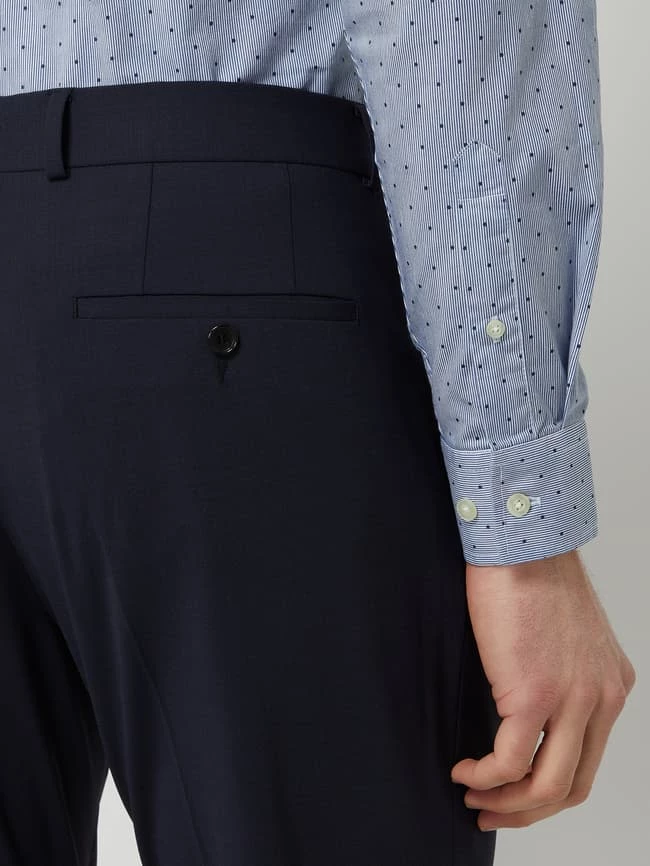 Angebote ⭐ S.Oliver BLACK LABEL Anzughose Mit Schurwoll-Anteil 'Ultimate Suit' - Marineblau ? – Bild 3