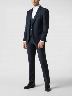 Blitzangebot ? Roy Robson Slim Fit 2-Knopf-Sakko Aus Schurwollmischung - Marineblau ?