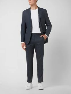 Besorgen ? Selected Homme Slim Fit Anzughose Mit Stretch-Anteil Modell 'Timelogan' - Dunkelblau ❤️