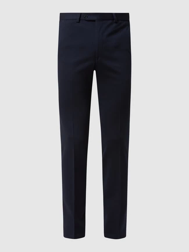 Bester Verkauf ⌛ DIGEL Modern Fit Anzughose Aus Jersey Modell 'Sergio' - Marineblau ⭐ – Bild 2