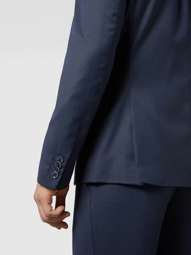 Großhandel ❤️ MCNEAL Slim Fit 2-Knopf-Sakko Mit Webmuster - Marineblau ? – Bild 3