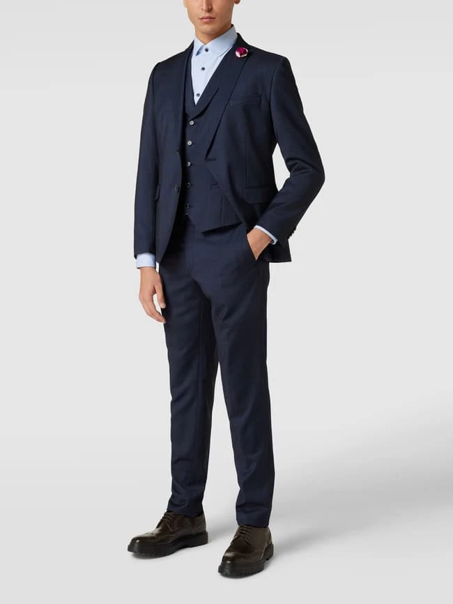 Beste Bewertungen von ? CG - Club Of Gents Weste Mit Schalkragen - Marineblau ?