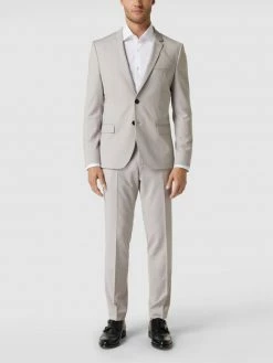 Neu ? HUGO Extra Slim Fit Anzug Mit Label-Patch Modell 'Arti / Hesten' - Beige ?