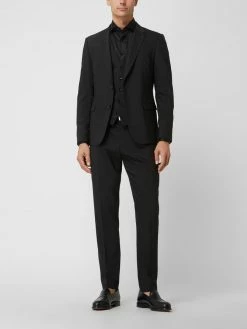 Aktion ? Strellson 2-Knopf-Sakko Mit Pattentaschen - Schwarz ?