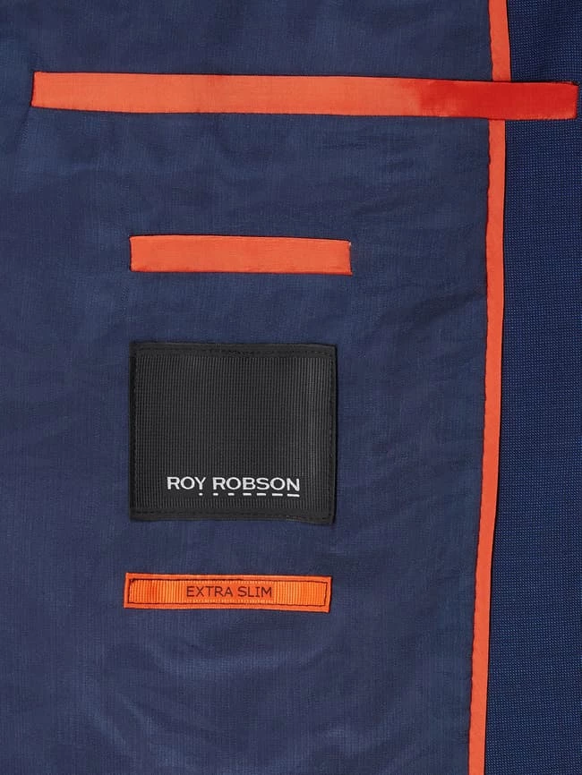 Bestpreis ❤️ Roy Robson Extra Slim Fit Anzug Mit Schurwoll-Anteil - Blau ? – Bild 9