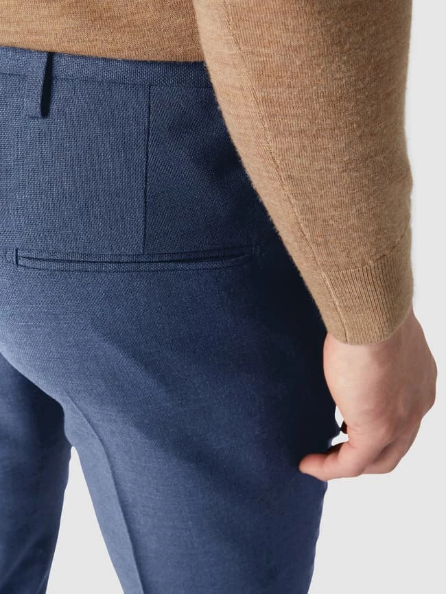 Am billigsten ? Tiger Of Sweden Regular Fit Anzughose 'Traveler' Mit Stretch-Anteil Modell 'Thodd' - Blau ? – Bild 3